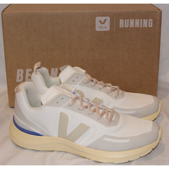 VEJA WOMEN'S IMPALA MESH SNEAKERS EGGSHELL PIERRE BUTTER EU SIZE 42 US 8.5 - Picture 1 of 5